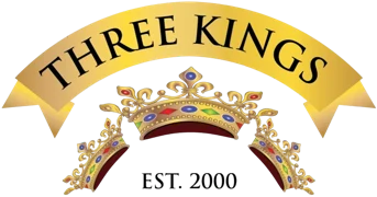 Three Kings Vodka logo
