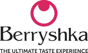 Berryshka destilarna gina in čokoladnica logo