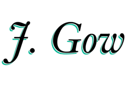 J Gow Rum logo