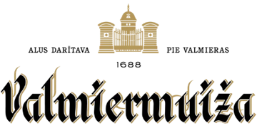 SIA Valmiermuizas alus [SIA Valmiermuižas alus] (Valmiermuizas dedzinatava [Valmiermuižas dedzinātava]) logo