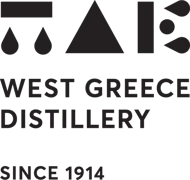 Distillery of Western Greece (Potopoiia Dytikis Ellados) logo