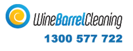 Wine Barrel Cleaning (Tecnovap Australia) logo